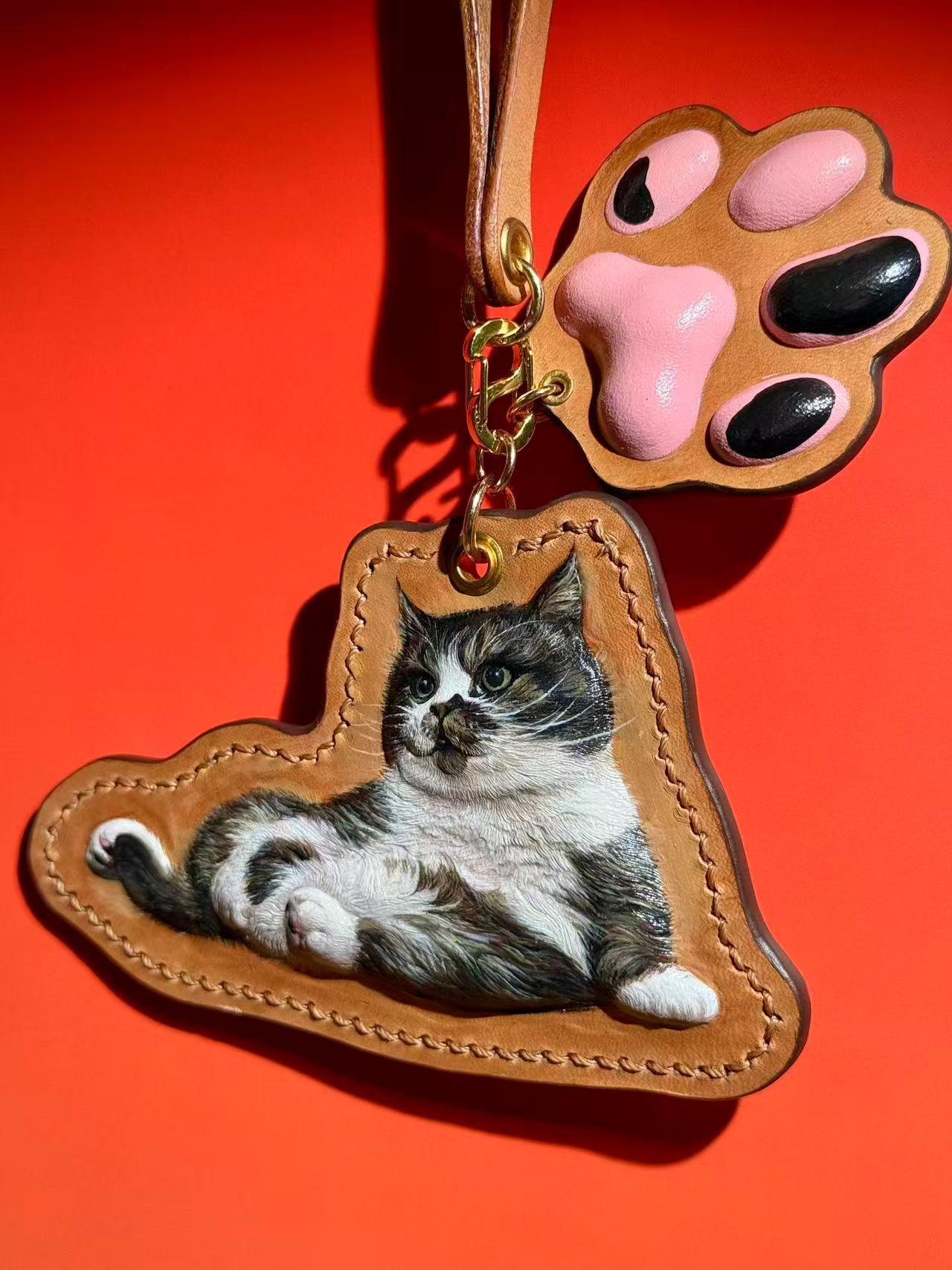 Full Body Leather Tag